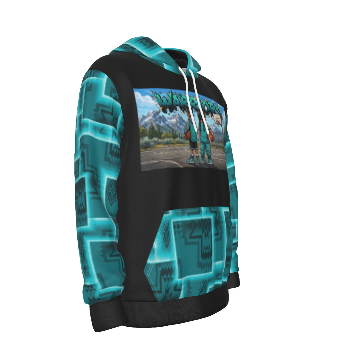 Warriors Cartoon Hoodie