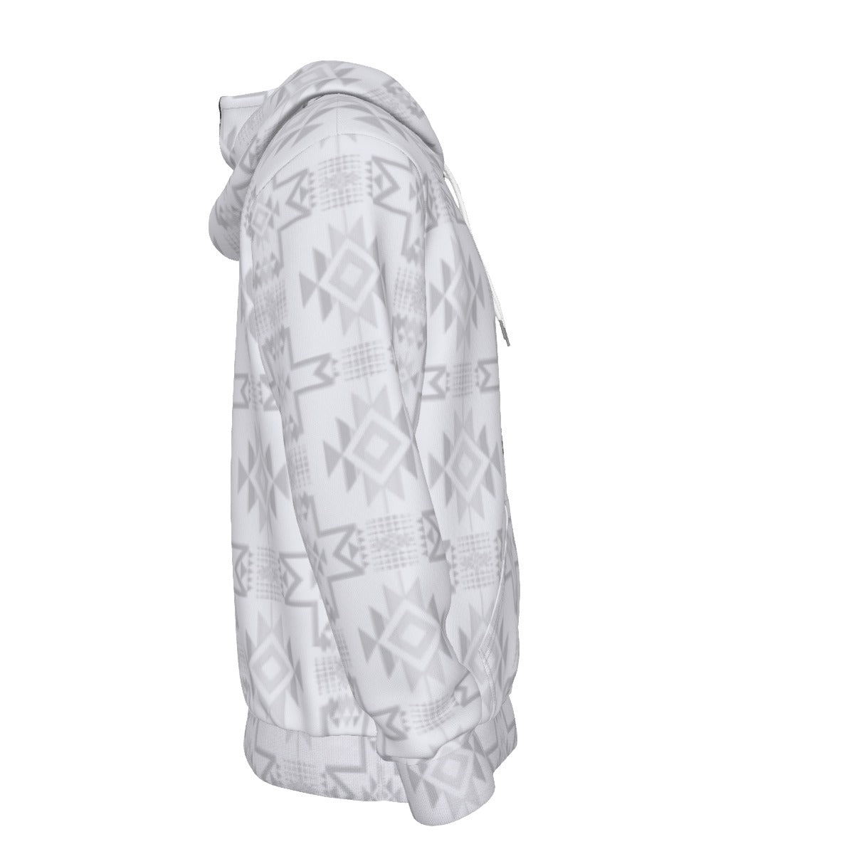 307 Chief white/Black Hoodie