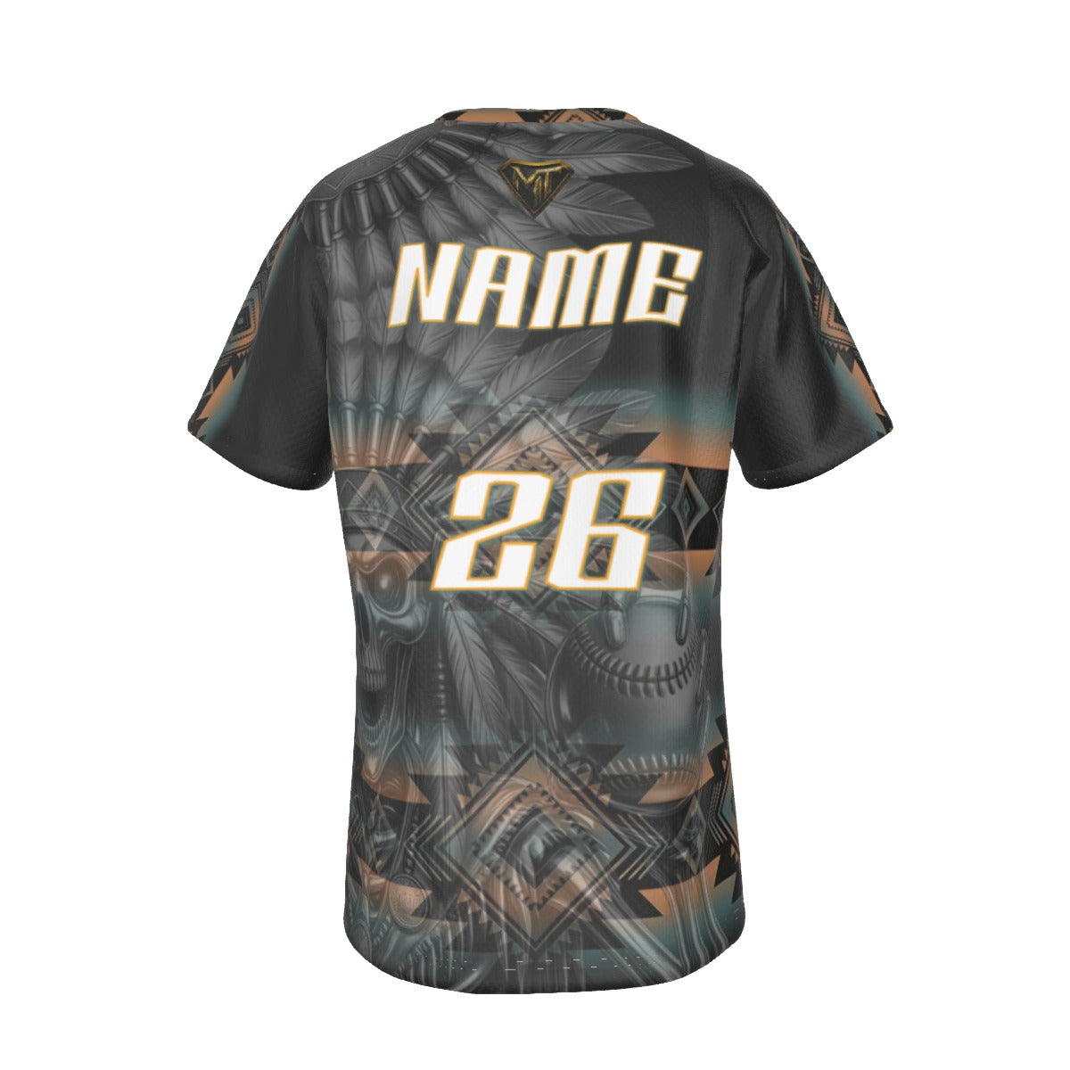 Chrome Chief Softball Jersey - Custom